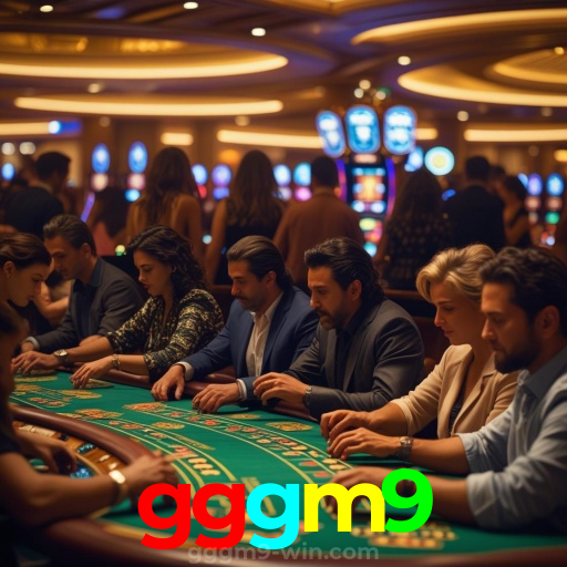 gggm9: Jogos de Mesa ao Vivo - Imersão Total, Slots - Grandes Prêmios, Roleta - Altas Chances